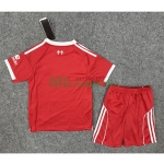 Camiseta Liverpool Primera Equipación 2025/2026 Rojo Niño Kit