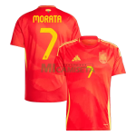 Camiseta MORATA 7 España Primera Equipación 2024