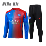 Sudadera De Entrenamiento PSG 2025/2026 Niño Kit Azul/Rojo