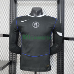 Camiseta Chelsea Tercera Equipación 2025/2026 ML Negro (EDICIÓN JUGADOR)