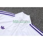 Chandal Real Madrid 2025/2026 Retro Blanco/Morado