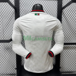 Camiseta México Segunda Equipación Mundial 2026 ML Blanco (EDICIÓN JUGADOR)