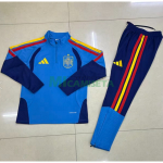 Sudadera De Entrenamiento España 2026 Niño Kit Azul