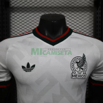 Camiseta México Segunda Equipación Mundial 2026 Blanco (EDICIÓN JUGADOR)