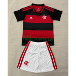 Camiseta Flamengo Primera Equipación 2026/2027 Rojo/Negro Niño Kit