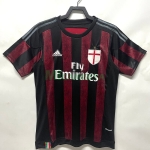 Camiseta AC Milan Primera Equipación Retro 2015/16