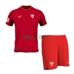 Camiseta Sevilla FC Segunda Equipación 2023/2024 Niño Kit