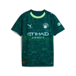 Camiseta Manchester City Cuarta Equipación 2025/2026 Verde