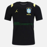 Camiseta Brasil 2026 Negro Pre-Match