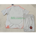 Camiseta AS Roma Segunda Equipación 2024/2025 Niño Kit