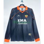 Camiseta AS Roma Tercera Equipación Retro 1999/00 ML Azul Marino