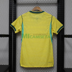 Camiseta Brasil Primera Equipación Mundial 2026 Amarillo Mujer (EDICIÓN JUGADOR)