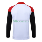 Sudadera De Entrenamiento Arsenal 2025/2026 Blanco/Negro/Rojo