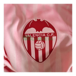 Camiseta Valencia Tercera Equipación 2026/2027 Rosa con Parche La Liga