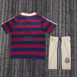 Camiseta Newcastle United Segunda Equipación Retro 1995/1997 Rojo/Azul Niño Kit