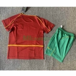 Camiseta Portugal Primera Equipación Retro 2002 Niño Kit