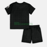 Camiseta Tottenham Hotspur Segunda Equipación 2025/2026 Negro Niño Kit