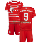 Camiseta Lewandowski 9 Bayern Múnich Primera Equipación 2022/2023 Niño Kit