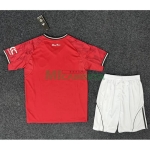 Camiseta Manchester United Primera Equipación 2025/2026 Rojo Niño Kit