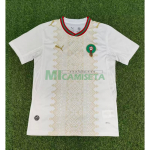 Camiseta Marruecos Segunda Equipación Mundial 2026 Blanco/Oro