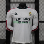 Camiseta Real Madrid 2026/2027 ML Blanco con Parche HP (EDICIÓN JUGADOR)
