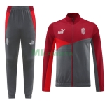 Chaqueta AC Milan 2024/2025 Rojo/Gris