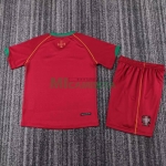 Camiseta Portugal Primera Equipación Retro 2006 Niño Kit