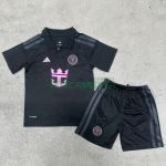 Camiseta Inter Miami Segunda Equipación 2026/2027 Negro/Rosa Niño Kit