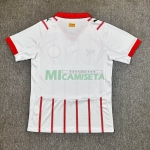 Camiseta Girona Primera Equipación 2025/2026 Blanco/Rojo