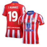 Camiseta J. ALVAREZ 19 Atlético de Madrid Primera Equipación 2024/2025 (EDICIÓN JUGADOR)