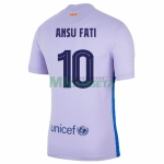 Camiseta Ansu Fati 10 Barcelona Segunda Equipación 2021/2022