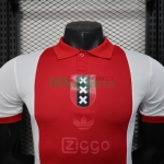 Camiseta Ajax 125 Aniversario Edición 2025 Rojo/Blanco (EDICIÓN JUGADOR)