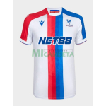 Camiseta Crystal Palace FC Segunda Equipación 2025/2026 Blanco/Azul/Rojo