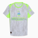 Camiseta Manchester City Tercera Equipación 2025/2026 Gris/Verde Neón