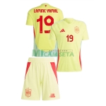 Camiseta Lamine Yamal 19 España Segunda Equipación 2024 Niño Kit