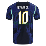 Camiseta NEYMAR JR. 10 Brasil Segunda Equipación Mundial 2026 Azul
