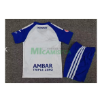 Camiseta Real Zaragoza Primera Equipación 2026/2027 Blanco/Azul Niño Kit