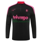 Sudadera de Entrenamiento Chelsea 2024/2025 Negro/Rosa