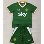 Camiseta Irland Primera Equipación Mundial 2026 Verde/Blanco Niño Kit