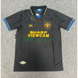 Camiseta Manchester United Segunda Equipación Retro 1993/1994 Negro