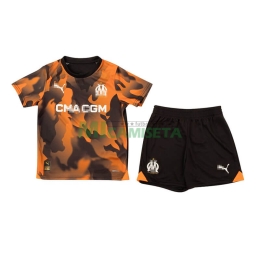 Camiseta Olympique Marsella Tercera Equipación 2023/2024 Niño Kit