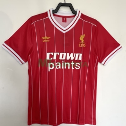 Camiseta Liverpool Primera Equipación Retro 1981/84 Rojo