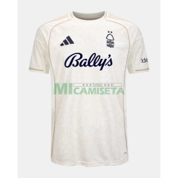 Camiseta Nottingham Forest Segunda Equipación 2025/2026 Blanco
