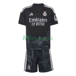 Camiseta de Portero Real Madrid Primera Equipación 2026/2027 Negro Niño Kit
