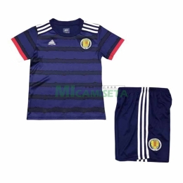 Camiseta Escocia 1ª Equipación 2020 Eurocopa Niño kit