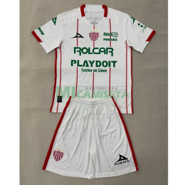 Camiseta Club Necaxa Segunda Equipación 2025/2026 Blanco Niño Kit