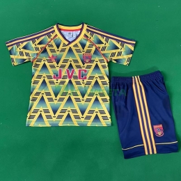 Camiseta Arsenal Segunda Equipación Retro 91/93 Niño Kit
