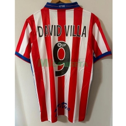 Camiseta DAVID VILLA 9 Sporting de Gijón Primera Equipación Retro 2002/03