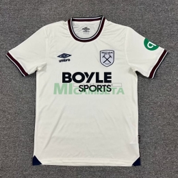 Camiseta West Ham United Segunda Equipación 2025/2026 Beige