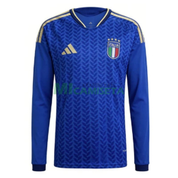 Camiseta Italia Primera Equipación Mundial 2026 ML Azul